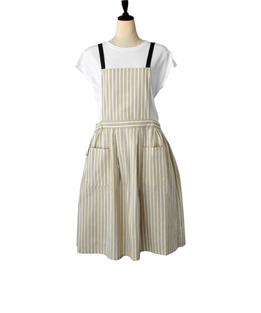 【当該商品送料無料】ギャザー エプロン レディース 通販 ギャザーエプロン 前掛け 前掛 おしゃれエプロン 薄い 軽い 軽量 ポケット ウエストゴム