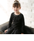 【当該商品送料無料】女の子 キッズ 長袖 Tシャツ 通販 ロンT 73022402 長袖Tシャツ カットソー リボン ボートネック おしゃれ