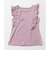 【当該商品送料無料】キッズ ノースリーブ 女の子 通販 タンクトップ 13072001 Tシャツ カットソー 半袖 夏服 袖なし フリル リボン