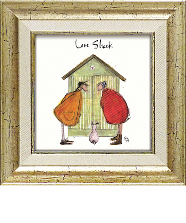 【当該商品送料無料】サムトフト 絵画 通販 約24cm × 24cm Sam toft アートフレーム おしゃれ サム トフト アートパネル
