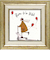 【当該商品送料無料】サムトフト 絵画 通販 約24cm × 24cm Sam toft アートフレーム おしゃれ サム トフト アートパネル
