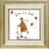 【当該商品送料無料】サムトフト 絵画 通販 約24cm × 24cm Sam toft アートフレーム おしゃれ サム トフト アートパネル