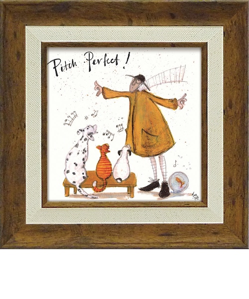 当該商品送料無料】サムトフト 絵画 通販 約 30cm × 39cm Sam toft