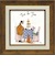 【当該商品送料無料】サムトフト 絵画 通販 約24cm × 24cm Sam toft アートフレーム おしゃれ サム トフト アートパネル