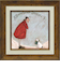 【当該商品送料無料】サムトフト 絵画 通販 約24cm × 24cm Sam toft アートフレーム おしゃれ サム トフト アートパネル