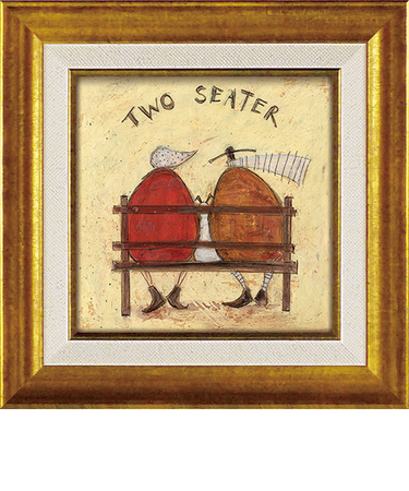 【当該商品送料無料】サムトフト 絵画 通販 約24cm × 24cm Sam toft アートフレーム おしゃれ サム トフト アートパネル