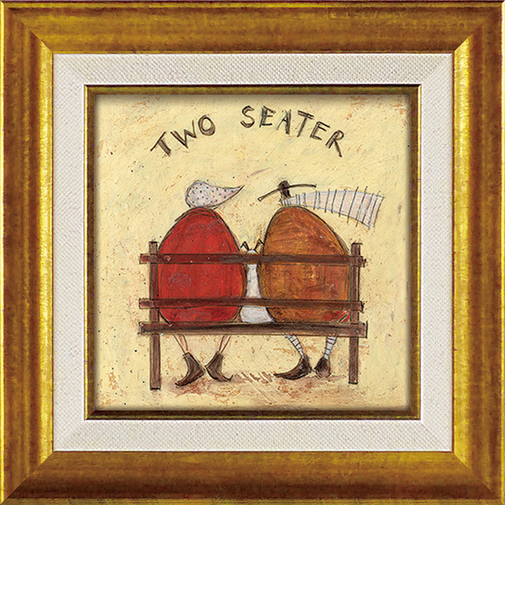 【当該商品送料無料】サムトフト 絵画 通販 約24cm × 24cm Sam toft アートフレーム おしゃれ サム トフト アートパネル