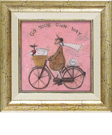 【当該商品送料無料】サムトフト 絵画 通販 約24cm × 24cm Sam toft アートフレーム おしゃれ サム トフト アートパネル