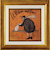 【当該商品送料無料】サムトフト 絵画 通販 約24cm × 24cm Sam toft アートフレーム おしゃれ サム トフト アートパネル