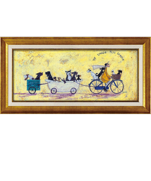 【当該商品送料無料】サムトフト 絵画 通販 約 32cm × 62cm Sam toft アートフレーム おしゃれ サム トフト アートパネル