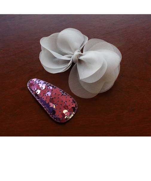 【当該商品送料無料】ヘアクリップ 大きめ リボン 通販 ヘア クリップ ヘアピン 髪飾り 髪留め キッズ 女の子 子供 子ども こども おしゃれ