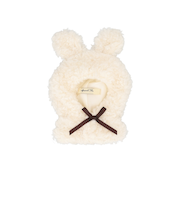 【当該商品送料無料】ぬい服 通販 推し活 ぬい服ポンチョ ボア素材 着せ替え 人形 マスコット 首元リボン 着ぐるみ 着せ替え簡単 アニマル