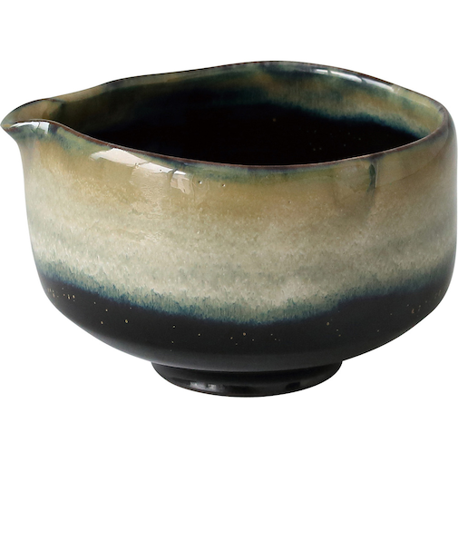 【当該商品送料無料】藍花 茶碗 通販 片口 抹茶碗 抹茶茶碗 手づくり片口抹茶碗 抹茶 お茶 お抹茶 道具 茶器 小鉢 器 甘味 デザート お菓子