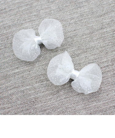 【当該商品送料無料】ヘアクリップ リボン 小さめ 2個セット 通販 ヘア クリップ ヘアピン 髪飾り 髪留め キッズ 女の子 子供 子ども こども