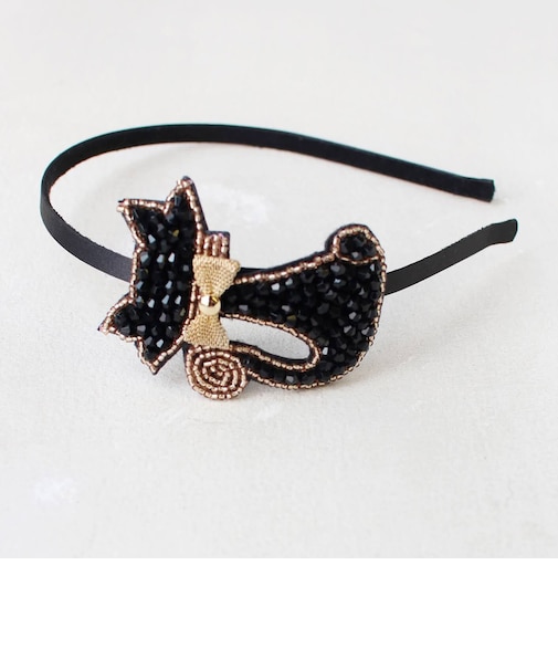 【当該商品送料無料】Rora カチューシャ 通販 キラキラ ネコ 68112302 髪飾り ヘッドドレス 子供 女の子 フォーマル 可愛い おしゃれ