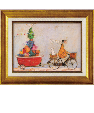 【当該商品送料無料】サムトフト 絵画 通販 約 30cm × 39cm Sam toft アートフレーム おしゃれ サム トフト アートパネル