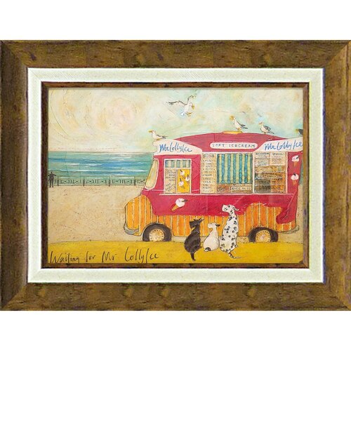 当該商品送料無料】サムトフト 絵画 通販 約 30cm × 39cm Sam toft