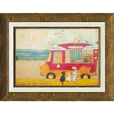 【当該商品送料無料】サムトフト 絵画 通販 約 30cm × 39cm Sam toft アートフレーム おしゃれ サム トフト アートパネル