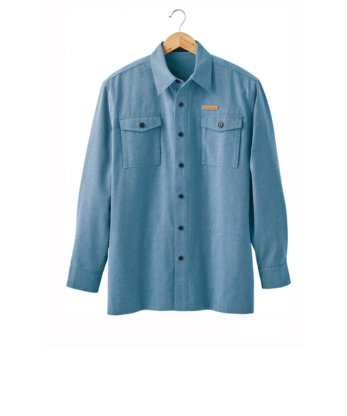 【当商品送料無料】シャツ ジャケット 長袖 シャツアウター 958014 通販 羽織 羽織り 上着 シャツジャケット ポケット 多い 収納 便利