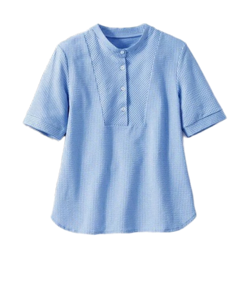 【当商品送料無料】ブラウス レディース 通販 日本製 ジャージブラウス 半袖ブラウス レディースブラウス カジュアルブラウス 涼しい 快適 伸縮性