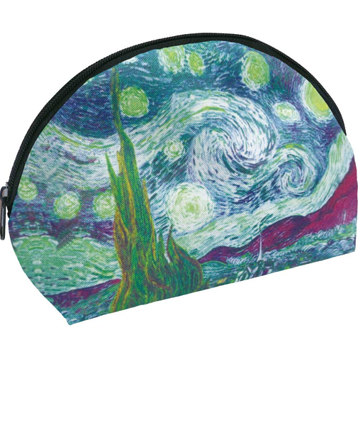 【当商品送料無料】ポーチ おしゃれ 通販 名画ポーチ 化粧ポーチ 小物入れ マルチポーチ ラウンドポーチ コスメポーチ 収納 かわいい レディース