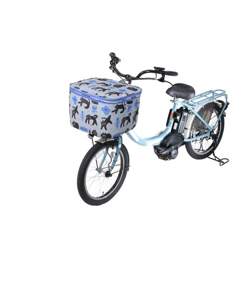 猫*様 電動自転車 シルバー 前カゴ付き 当商品送料無料】Keia＋(ケイアプラス) 通販 前かごカバー 前カゴ