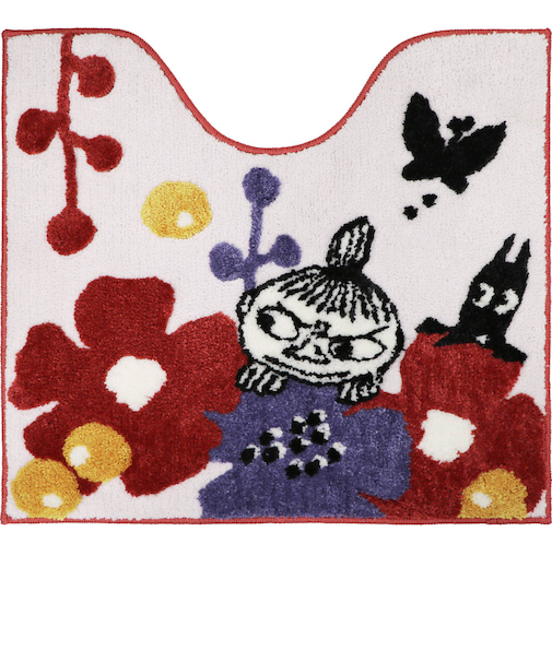 【当商品送料無料】ムーミン トイレマット 通販 トイレ グッズ マット 足元マット トイレ足元マット 洗える 洗濯機で洗える 滑り止め ふわふわ