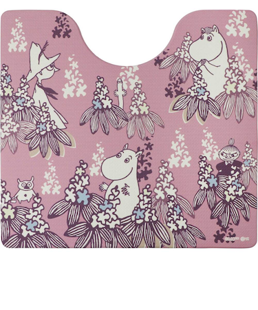 【当商品送料無料】ムーミン トイレマット 通販 トイレ グッズ マット 足元マット 拭くだけ 拭ける 撥水 滑り止め おしゃれ かわいい 北欧