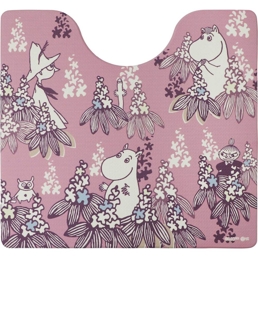 【当商品送料無料】ムーミン トイレマット 通販 トイレ グッズ マット 足元マット 拭くだけ 拭ける 撥水 滑り止め おしゃれ かわいい 北欧