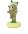 クマを抱っこするカエル