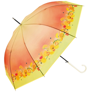 【当商品送料無料】because ビニール傘 ビコーズ B-552762 通販 長傘 ジャンプ傘 傘 雨傘 かさ カサ ビニール ジャンプ 58cm