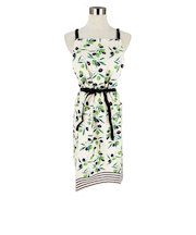 【当商品送料無料】フレンズヒル エプロン レディース 通販 カフェエプロン 綿麻エプロン 前掛 前掛け まえかけ ポケット 保育士 ショート