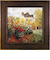 【当商品送料無料】アートフレーム 通販 日本 絵画 壁飾り 壁掛けアート W55x H55cm 風景画 おしゃれ かわいい アートポスター 新生活