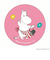 【当商品送料無料】ムーミン グッズ 通販 MOOMIN 缶バッジ まじかる百貨店缶バッジ 4947864049874 ムーミン02 缶バッチ