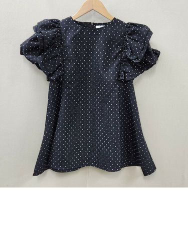 【当商品送料無料】フリル 袖 トップス レディース 通販 カットソー フリルトップス プルオーバー シャツ フリル袖 半袖トップスレディース