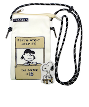 【当商品送料無料】サコッシュ ファスナー キャラクター 通販 ミニショルダー スマホポーチ ポシェット 斜めがけバッグ ショルダーポーチ レディース