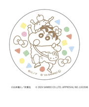 【当商品送料無料】クレヨンしんちゃん グッズ 通販 サンリオグッツ 缶バッジ まじかる百貨店缶バッジ 4947864057268