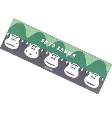 【当商品送料無料】ごリラックス 冷感 タオル 通販 ととのいタオル サウナタオル 冷感タオル 手ぬぐい 手拭い サウナ サウナー サウナグッズ 温泉