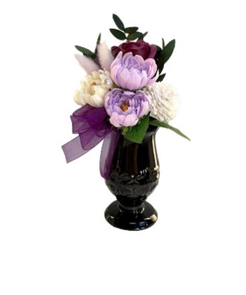 【当商品送料無料】ブリザードフラワ- 仏花 仏壇用 通販 ドライフラワー フラワーギフト コンパクトサイズ お供え 供養 長持ち 水替え不要