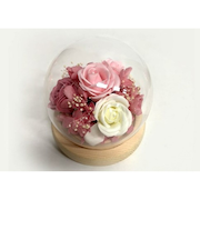 【当商品送料無料】ブリザードフラワ- 通販 ガラスドーム フラワーギフト ガラス製 お花 花 フラワーアレンジメント フラワー かわいい おしゃれ