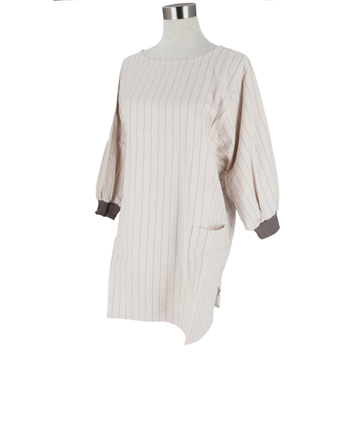 【当商品送料無料】フレンズヒル 割烹着 通販 割ぽう着 かっぽうぎ キッチンエプロン エプロン スモック かっぽう着 ポケット リブ袖 無地