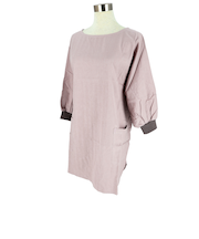 【当商品送料無料】フレンズヒル 割烹着 通販 割ぽう着 かっぽうぎ キッチンエプロン エプロン スモック かっぽう着 ポケット リブ袖 無地