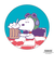 【当商品送料無料】PEANUTS グッズ 通販 スヌーピー 缶バッジ まじかる百貨店缶バッジ 4947864066444 PEANUTS08