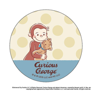 【当商品送料無料】おさるのジョージ グッズ 通販 Curious George 缶バッジ まじかる百貨店缶バッジ 4947864052836