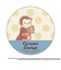 【当商品送料無料】おさるのジョージ グッズ 通販 Curious George 缶バッジ まじかる百貨店缶バッジ 4947864052836