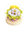 【当商品送料無料】お供え ガラスドーム 供養 仏花 通販 フラワーアレンジメント プリザーブドフラワー プリザードフラワー 供え花 献花 飾り