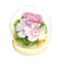 【当商品送料無料】お供え ガラスドーム 供養 仏花 通販 フラワーアレンジメント プリザーブドフラワー プリザードフラワー 供え花 献花 飾り