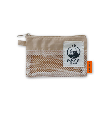 【当商品送料無料】コインケース レディース 通販 ごリラックス トトノイモード 小銭入れ お財布 財布 メッシュ素材 通気性 軽量 サウナ お風呂