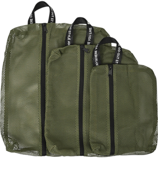 【当商品送料無料】kiu ポーチ セット キウ K461 通販 メッシュポーチ トラベルポーチ 大容量 旅行 出張 衣類 下着 仕分け パッキング