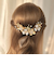 【当商品送料無料】Rora ヘアクリップ キッズ 3個セット 通販 ローレン 花冠 髪飾り 髪留め 花 フラワー ゴールド 女の子 子供 子ども